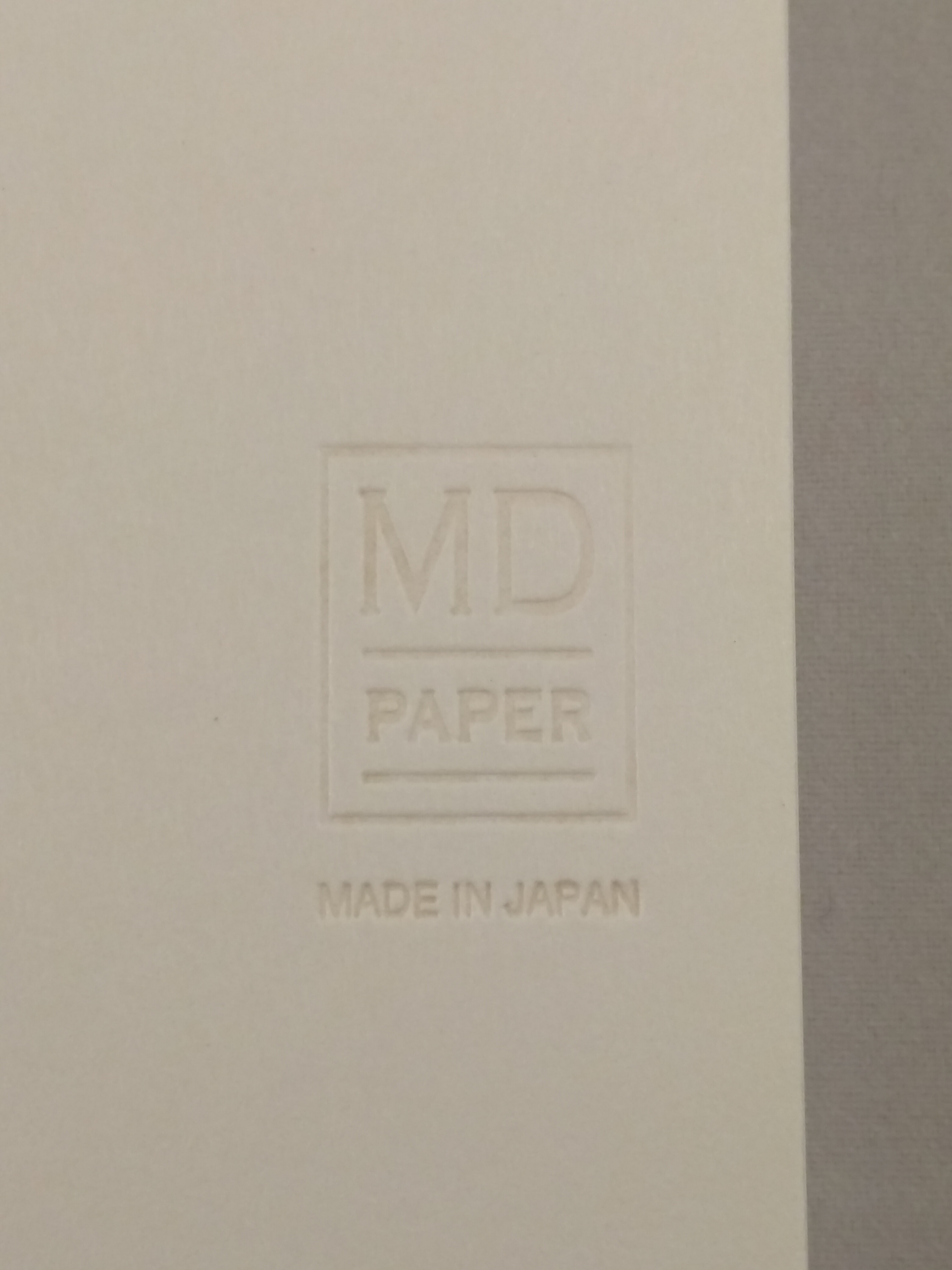 Embossed Midori MD logo