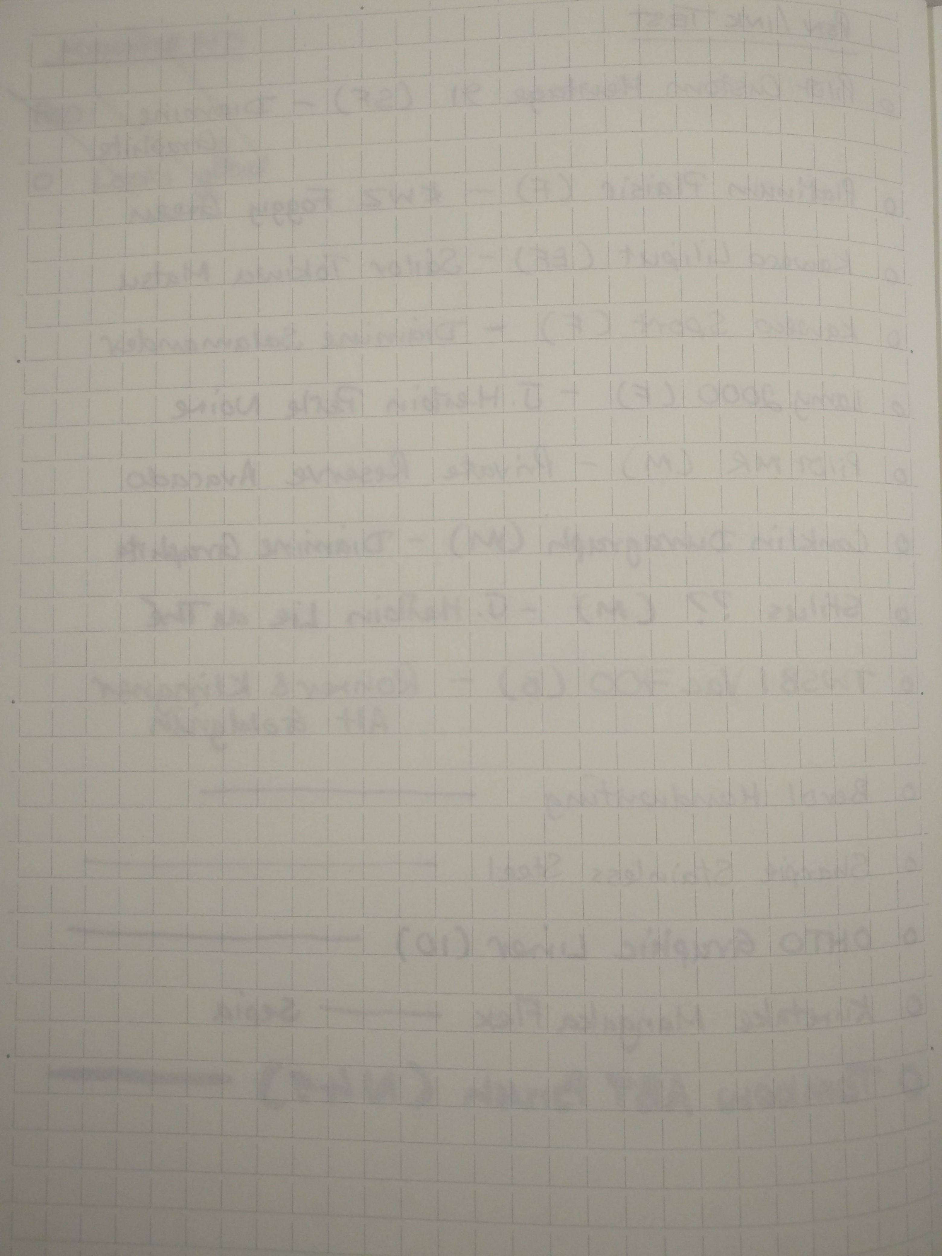 Midori MD show-through