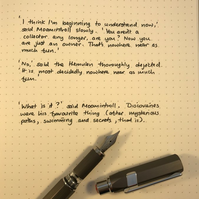 TWSBI Precision writing sample