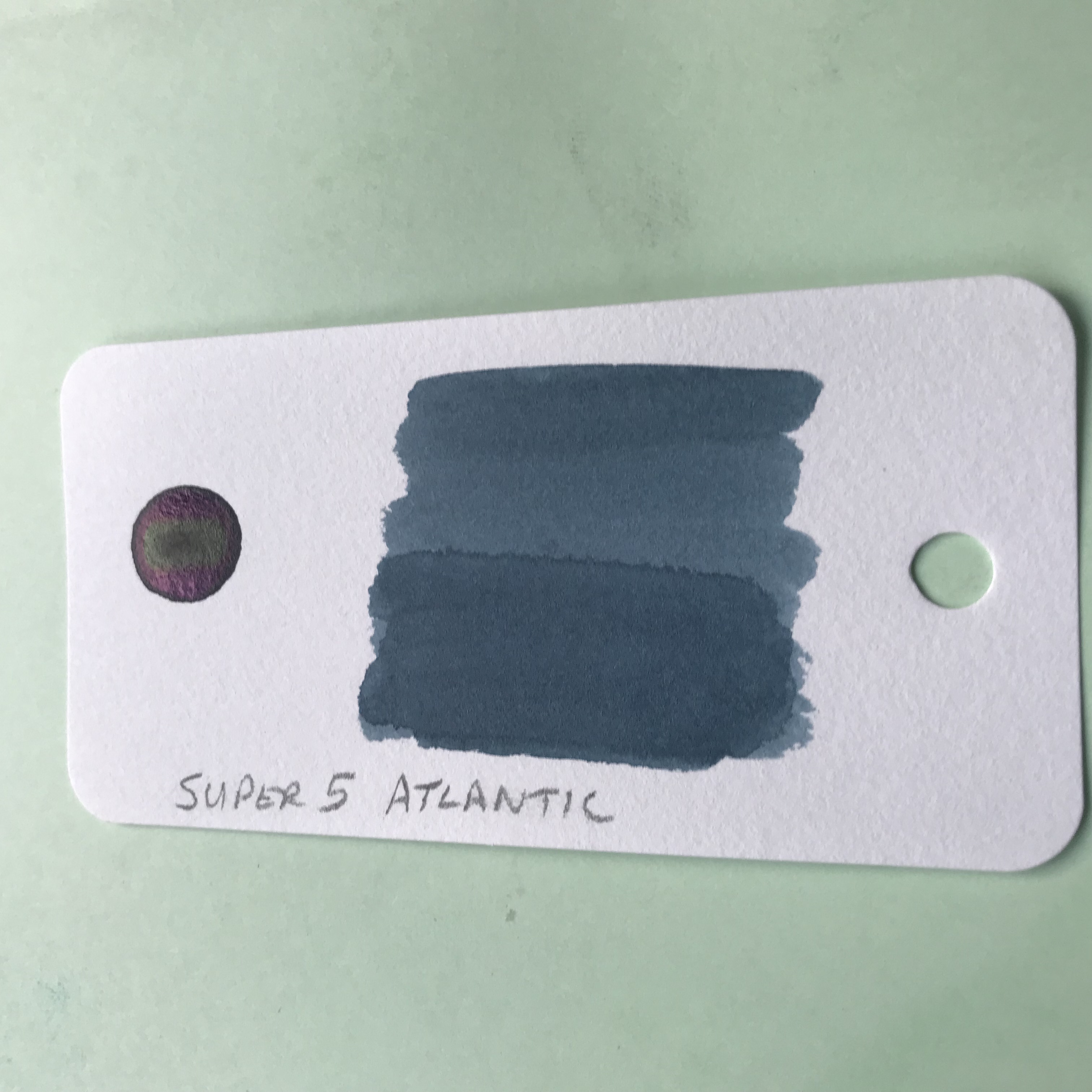 Super 5 Atlantic ink swab