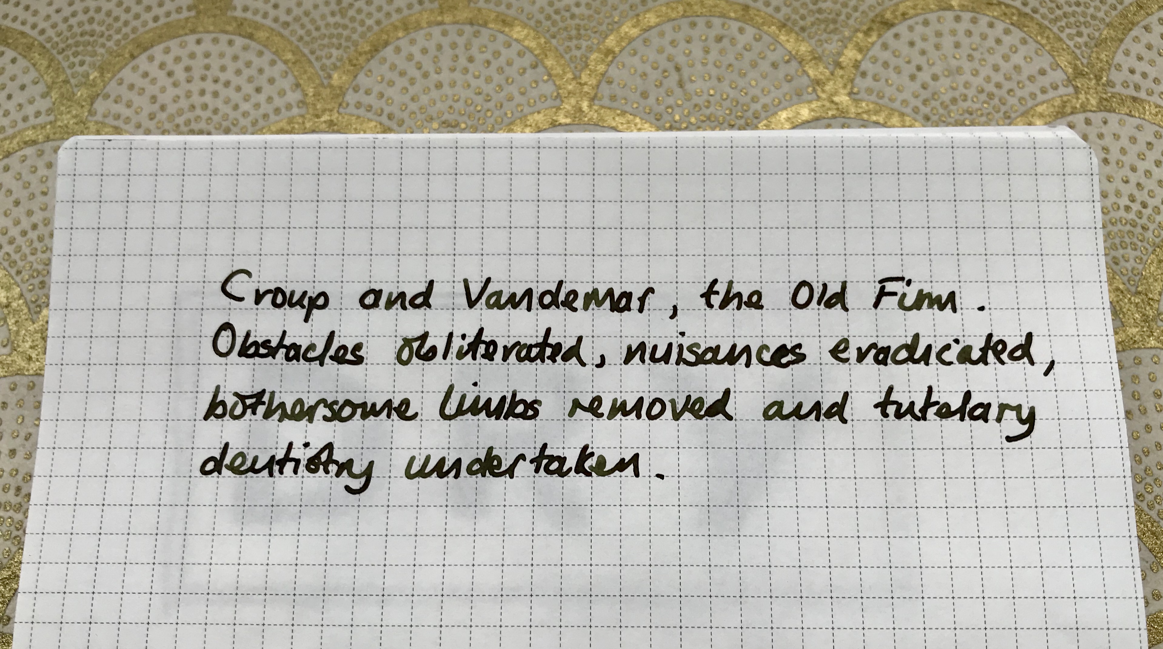 Sailor Rikyucha writing sample